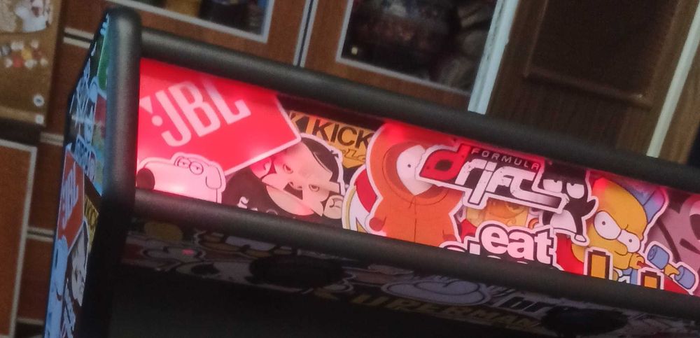 Automat Konsola do gier Video Arcade Podświetlenie Led