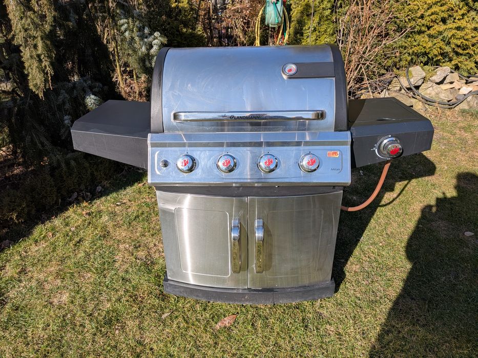 Duży grill gazowy XXL Landman Milton PTS 4,1  ( 12660) + gratis