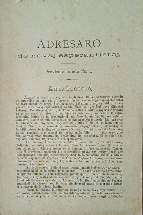 Esperanto 6 publicações Raríssimas