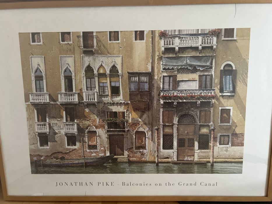 Jonathan Pike zatytułowana „Balconies on the Grand Canal”.