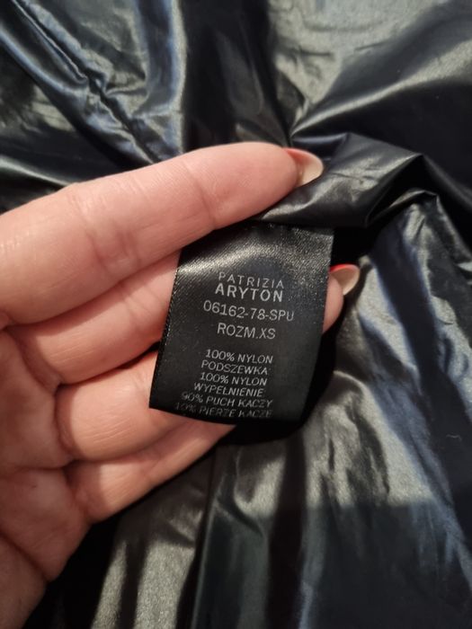 Kurtka pikowana Patrizia Aryton XS 34 puch naturalny