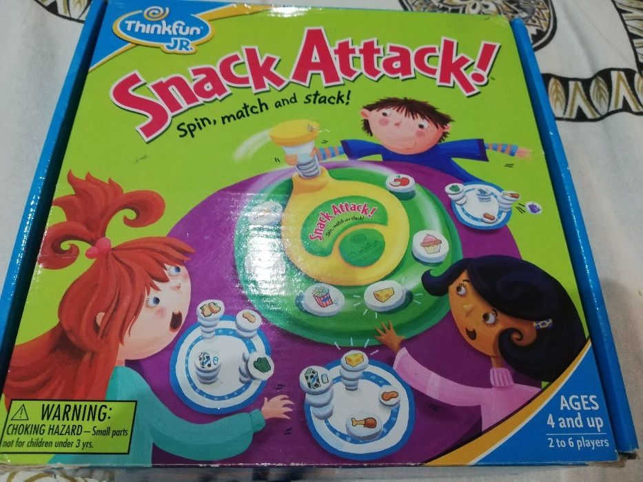 JOGO Divertido - Snack AttacK . Dos 4 aos 99 anos