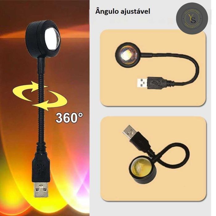 Lâmpada LED de néon de luz noturna