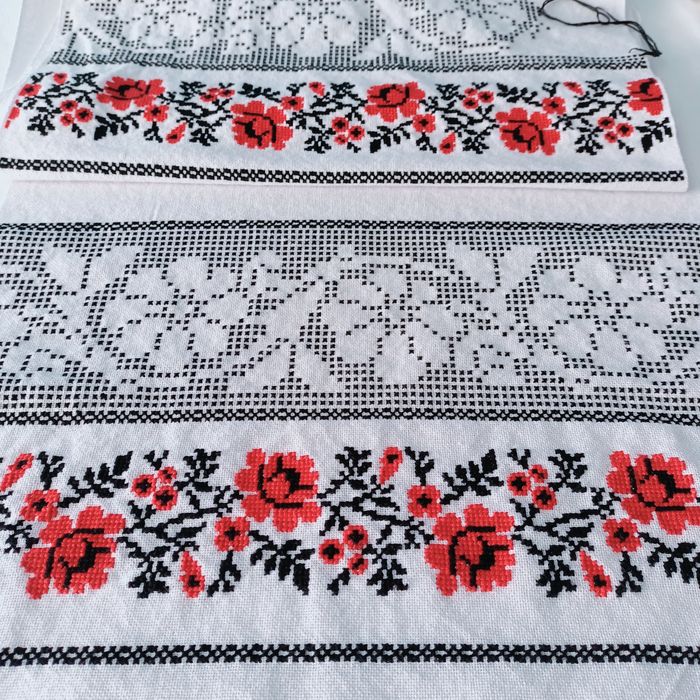 Вишитий рушник,весільний рушник, ручна робота