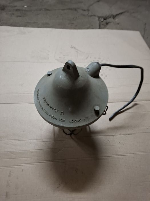 Lampa przemyslowa prl