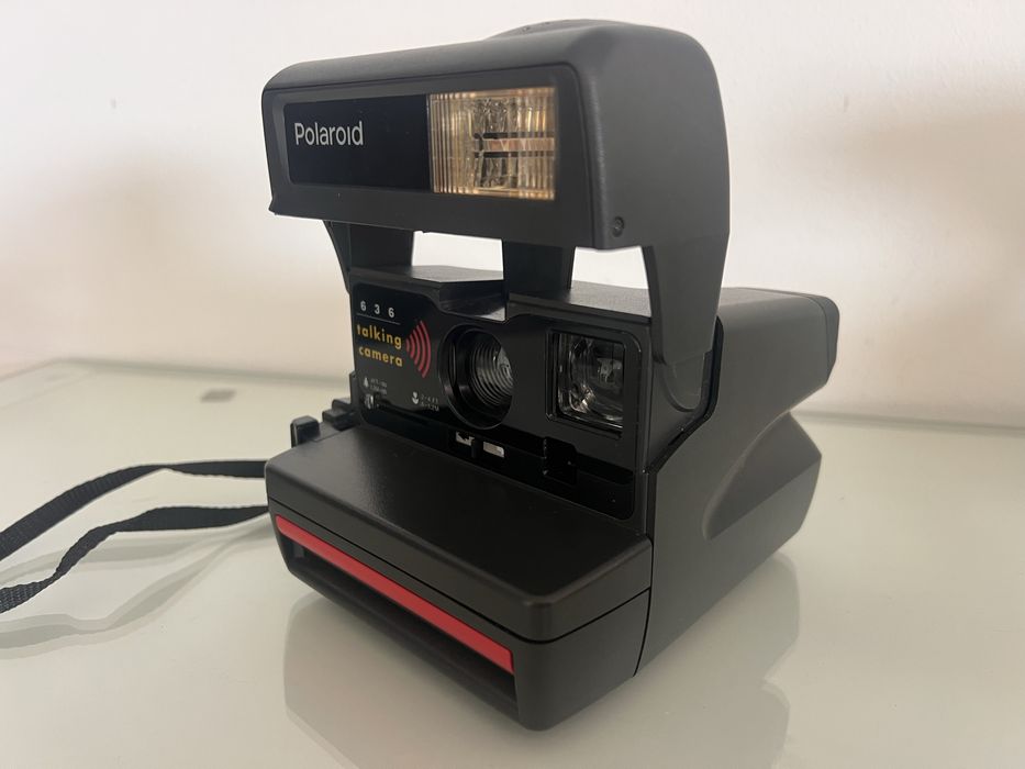 Polaroid 636 Talking Camera vintage impec a funcionar bem