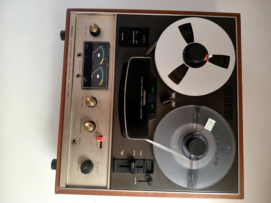 Gravador Reel-to-Reel Pioneer T-6600 (Vintage)