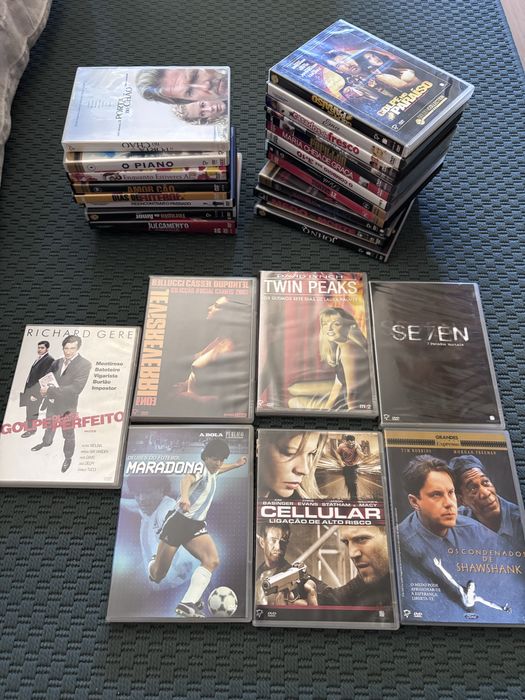 DVDs vários e tenho mais