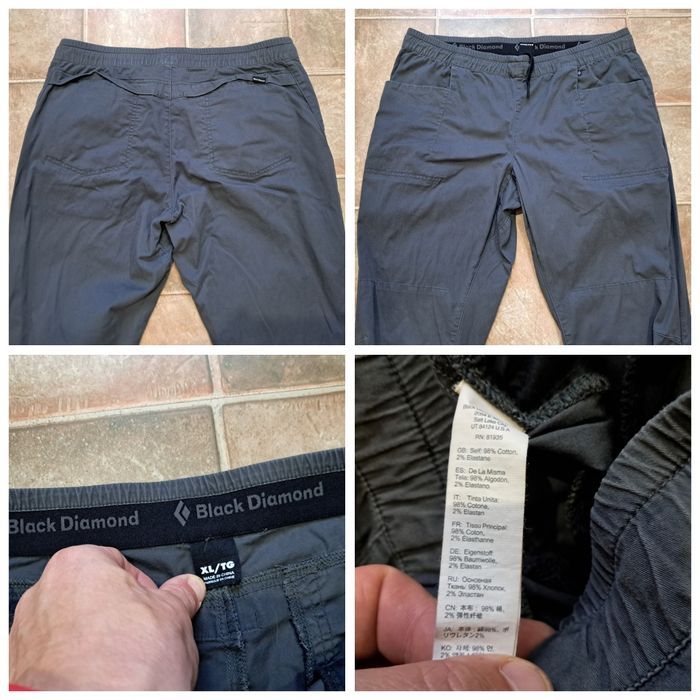 Трекінгові боулдерінг штани Black Diamond