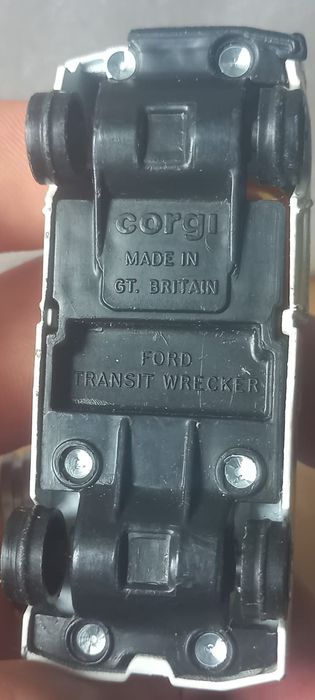Ford transit wrecker corgi