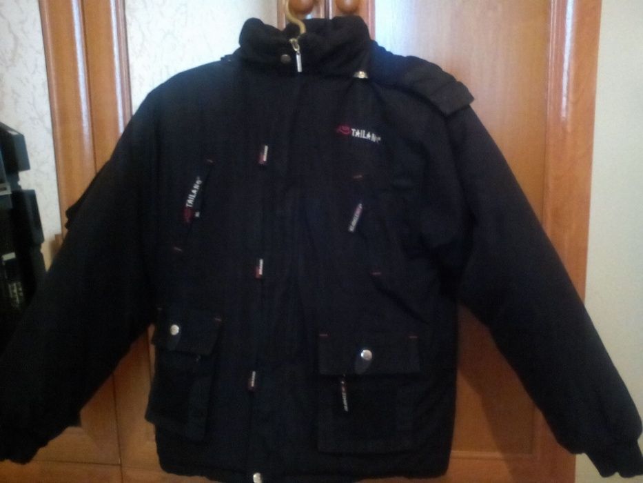 Куртка зимняя теплая на мальчика 10-13 лет