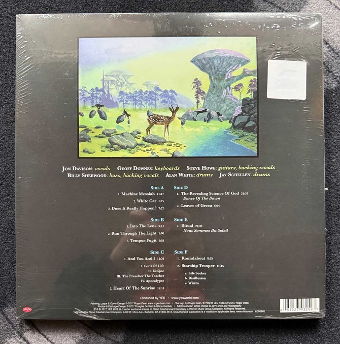Yes ‎– Topographic Drama (Live Across America) Opole • OLX.pl