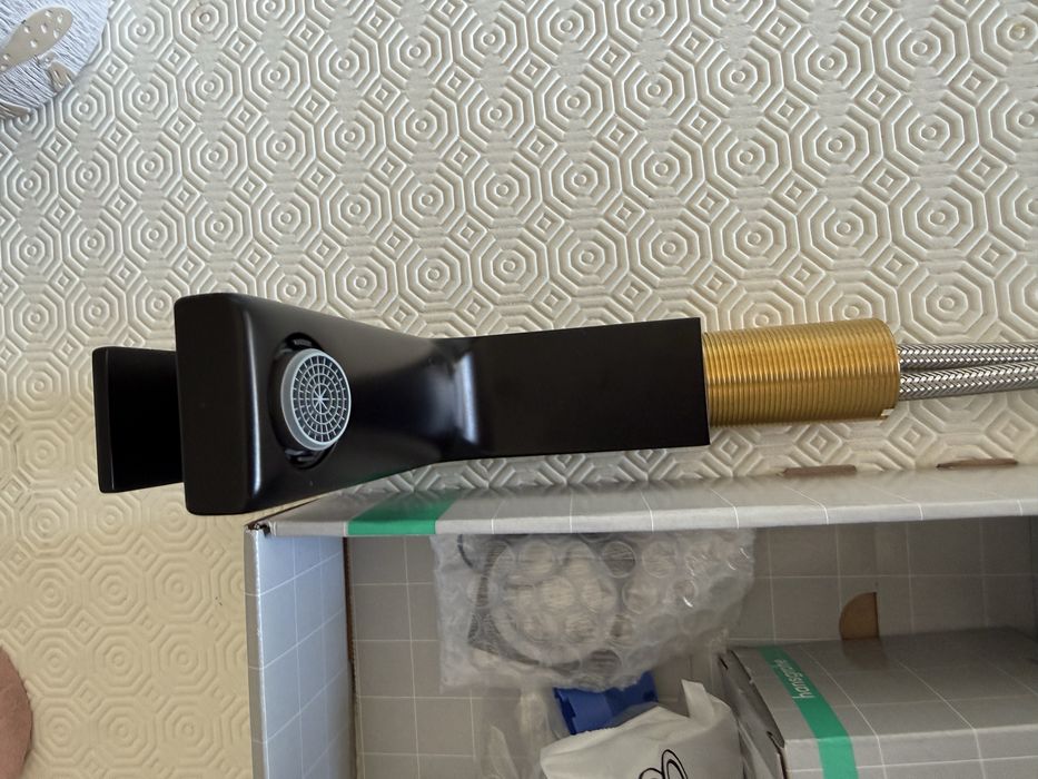 Torneira Hansgrohe Metropol 100 Matte Black Nova