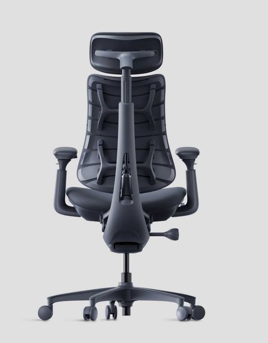 LiberNovo Omni Dynamic Ergonomic Chair / Midnight Black / 45cm / 48cm