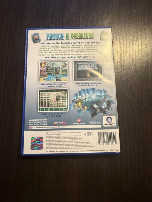 Top Trumps: Horror & Predators ps2