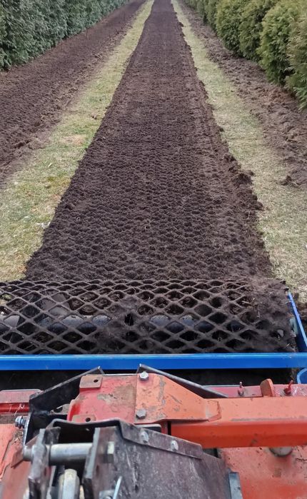 Glebogryzarka separacyjna koszenie mini koparka