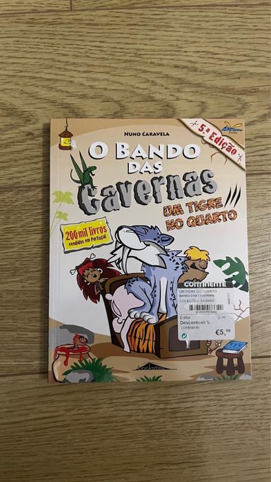 Livros O bando das cavernas