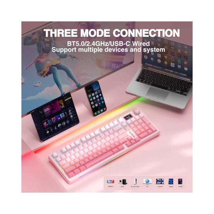 Топовая игровая клавиатура AULA S98 Pro