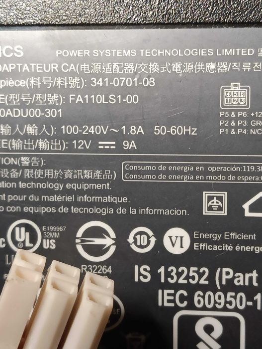 Блок живлення питания 12V 9A FA110LS1-00 (6-pin)