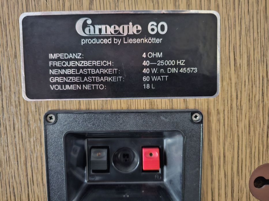 Kolumny głośnikowe Carnegie 60
