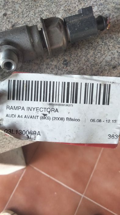 Régua injeção Audi A4 B8