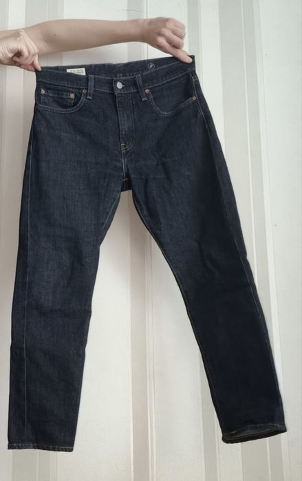 Оригинальные Levi's 512 Slim Taper — Тёмно-синий Индиго (Strong)
