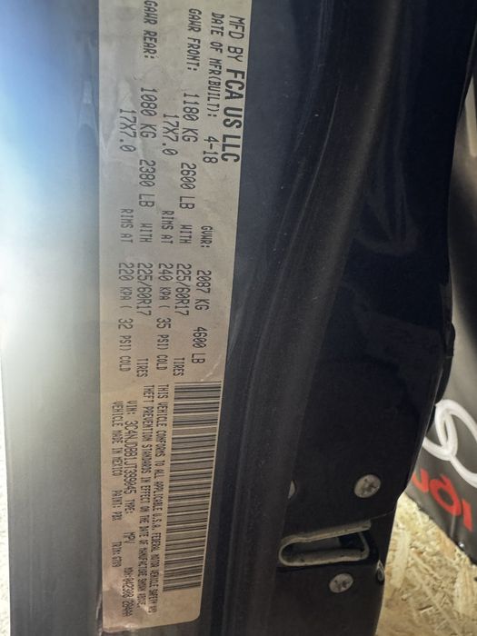 Розборка Jeep Compass 17-24 США оригінал Розборка