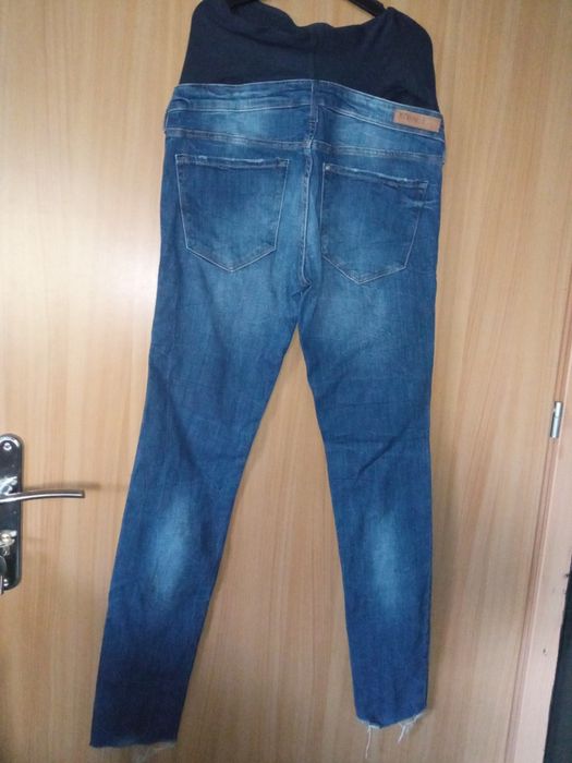 fajne ciążowe jeansy H & M