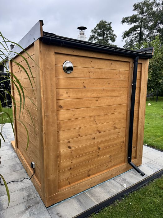Sauna ogrodowa ocieplona dostawa cały kraj montaż  na miejscu
