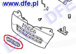 Przedni emblemat do Iveco Daily 2012->