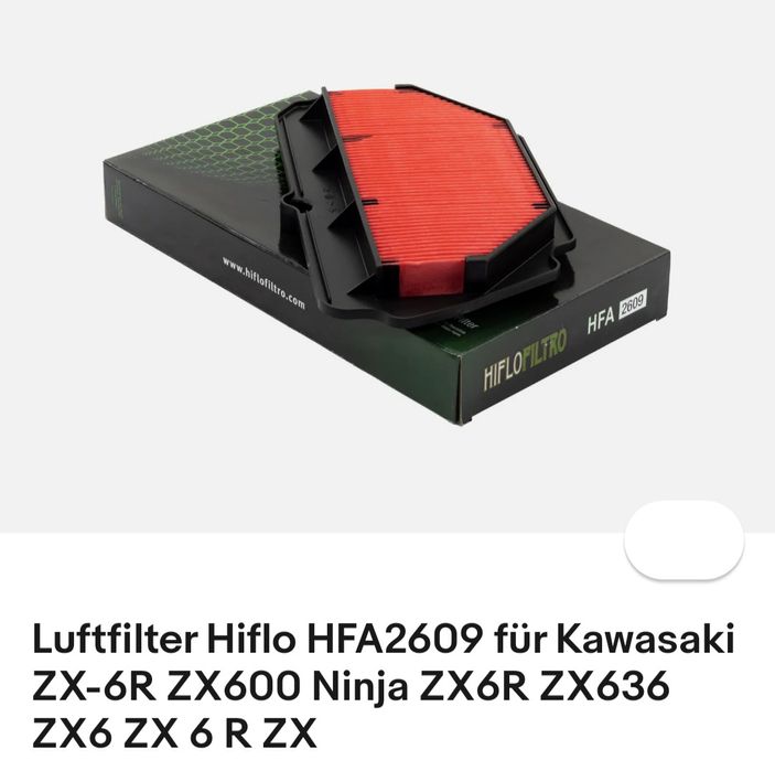 Воздушний фільтр Hiflo HFA2609 Kawasaki Ninja