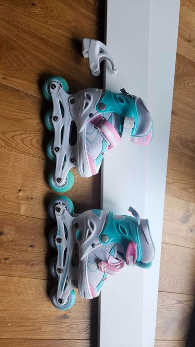 Rolki Raven regulowane 30-33. Stan Bardzo Dobry