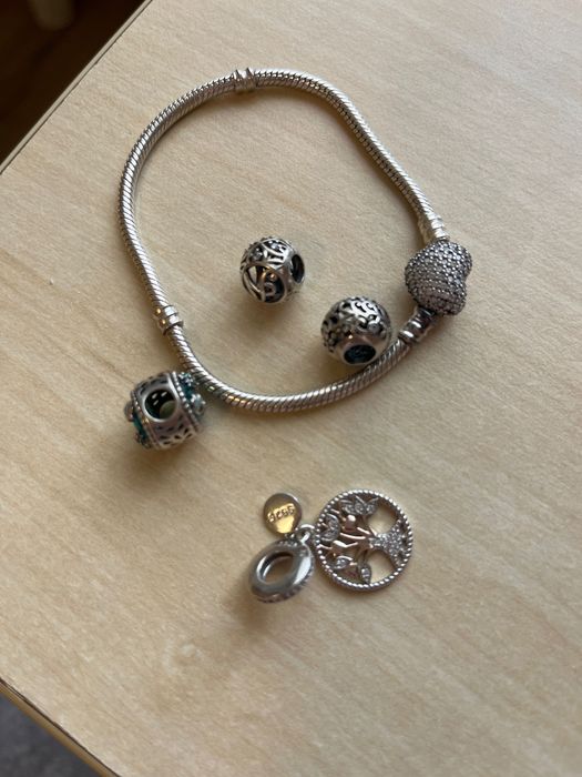 Продам браслет Pandora та шарми, срібло 925