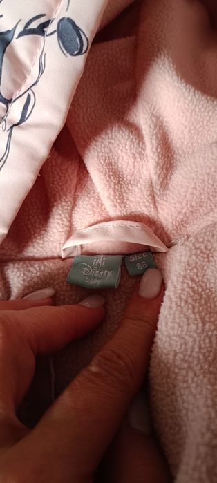 Fato (baby grow) inverno Disney