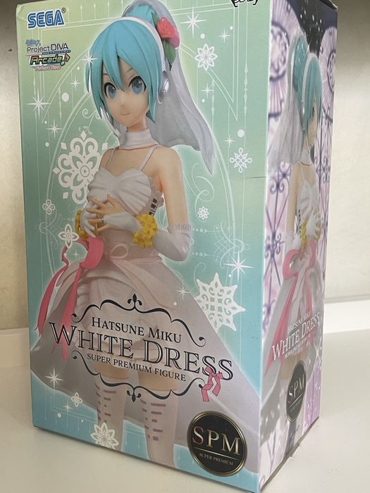 Оригінальна аніме фігурка SPM Figure Hatsune Miku White Dress Ver.