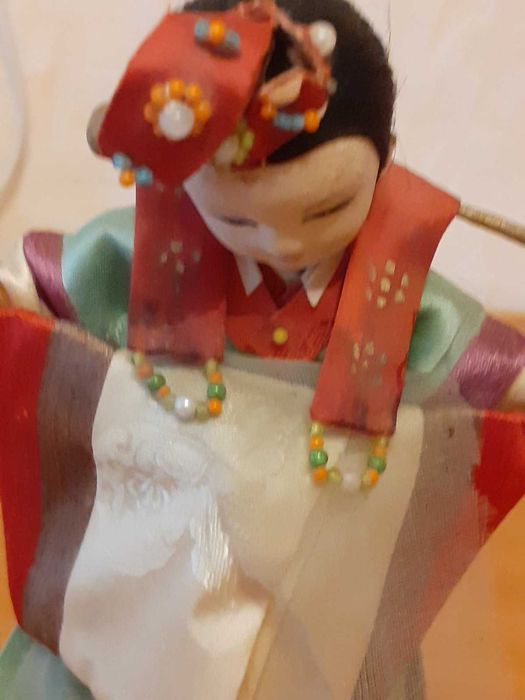 Винтажные куклы .в национальной одежде Индии и Японии. Винтаж 60-70 г