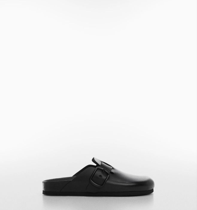 Клоги Mango Манго шкіряні 38 розмір