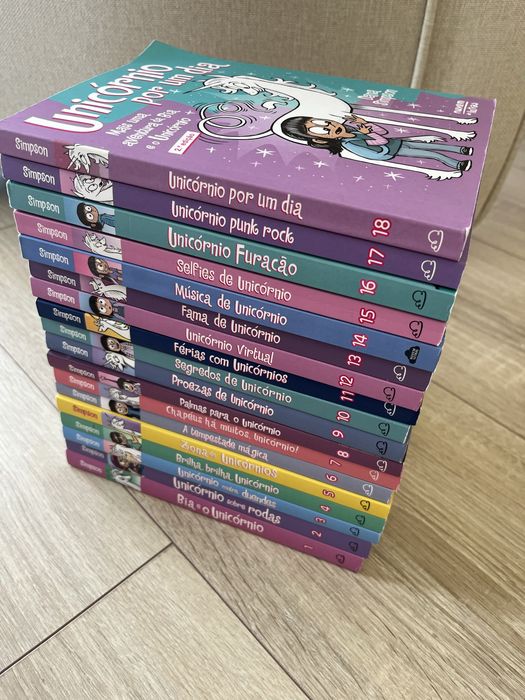 Coleção completa “Bia e o Unicornio”