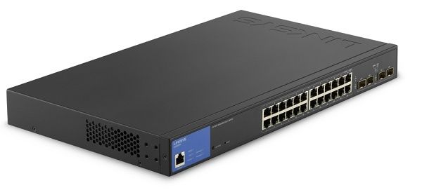 Linksys LGS328PC-EU  Zarządzalny 24‑portowy Gigabitowy switch Ethernet  PoE, 4 uplinki SFP 
LinksysDostawa kurierem InPos