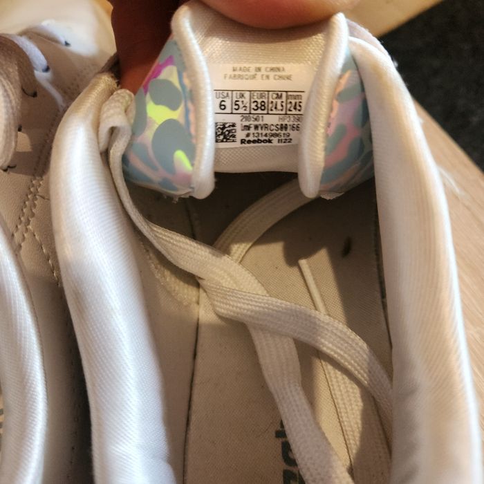 Adidasy reebok biale