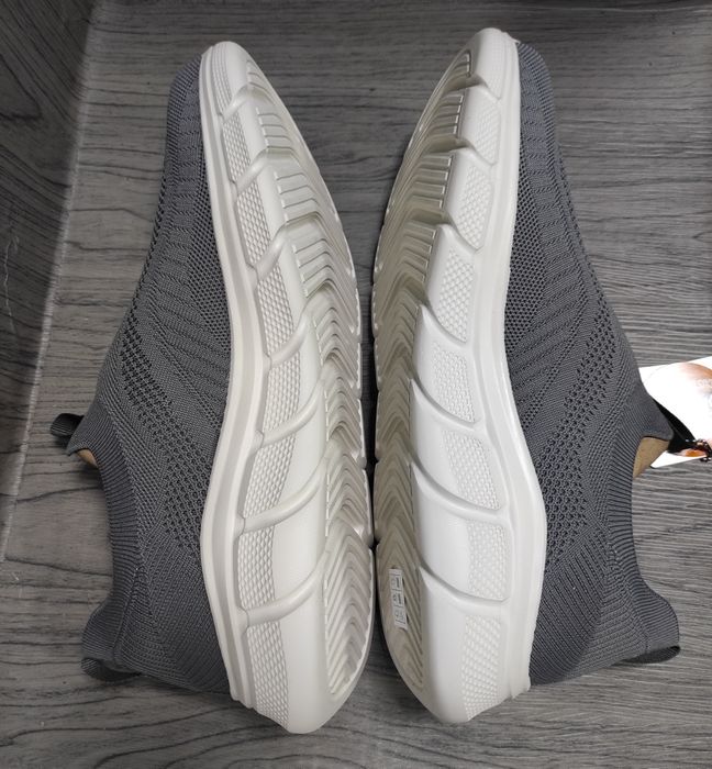 45 Skechers Bobs Sport B Flex - Frigid Edge Grey оригінальні чоловічі кросовки