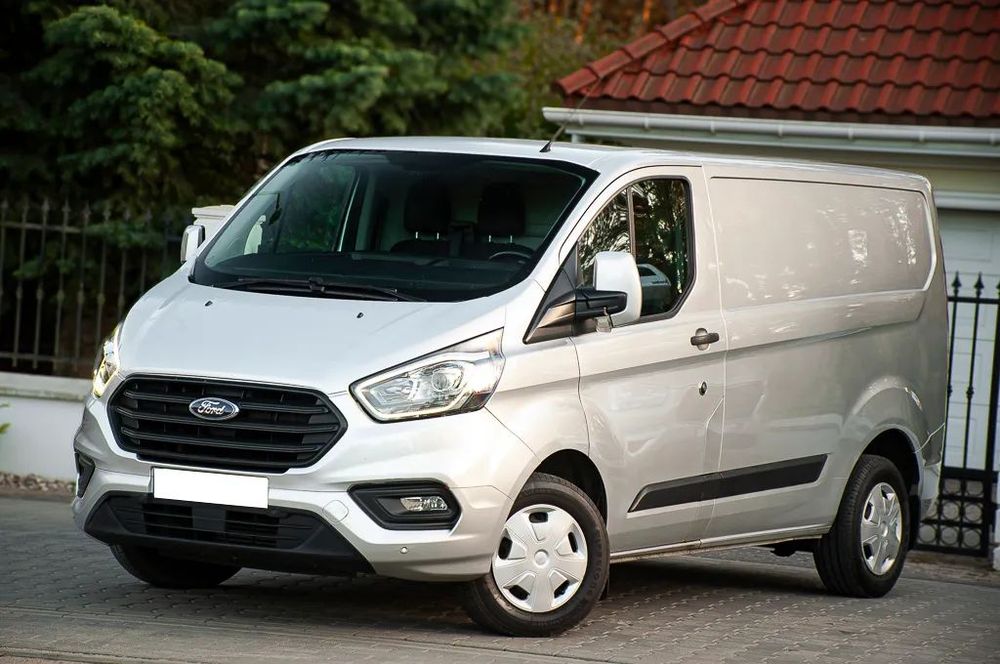 Ford Transit Custom  131Ps-Skrzydełka-Lift-1Wł-3 osobowy