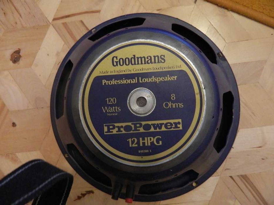 Głośnik Goodmans pro power 120 watts ohm 12 HPG sprawny Rojów
