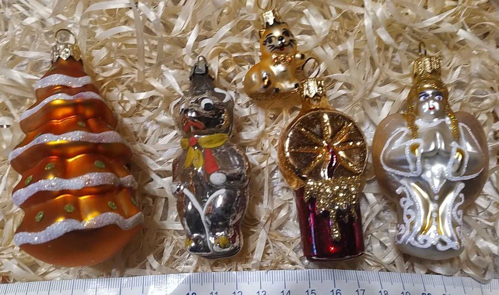 Bombki, ozdoby choinkowe PRL