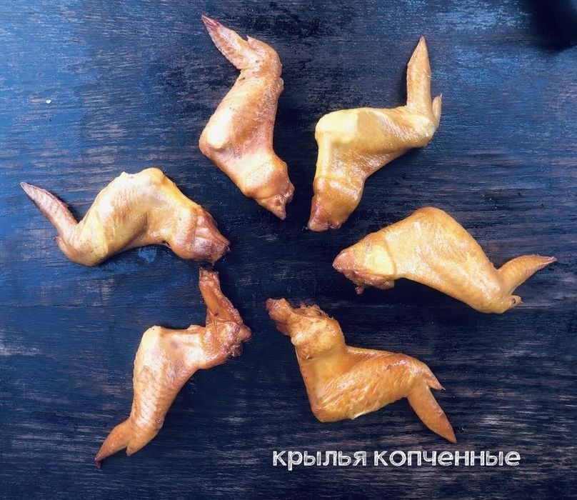 Копчёное мясо, курица.Копчености, собственное производство. Вакуумная