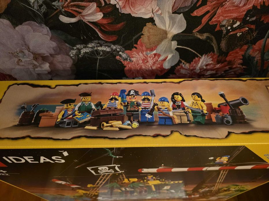 Lego IDEAS 21322 Pirates of Barracuda Bay. Selado. Caixa Impecável.