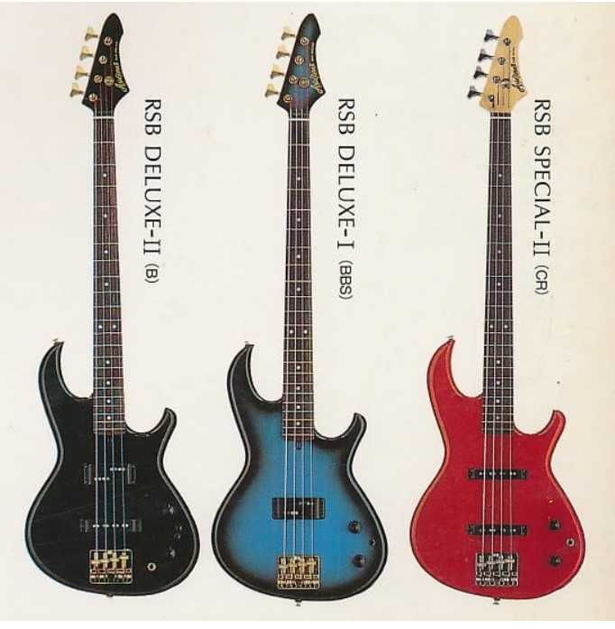 Gitara Basowa Aria Pro II RSB Deluxe Made in Japan ,
