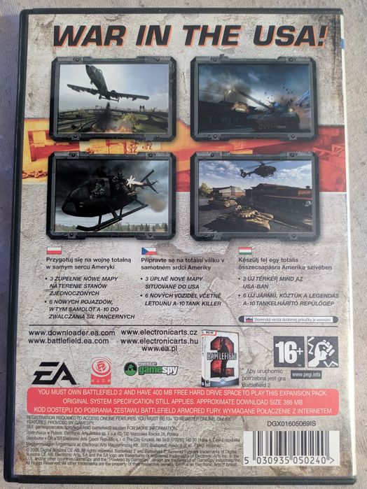Gra Battlefield 2, Battlefield Armored Fury PC PL