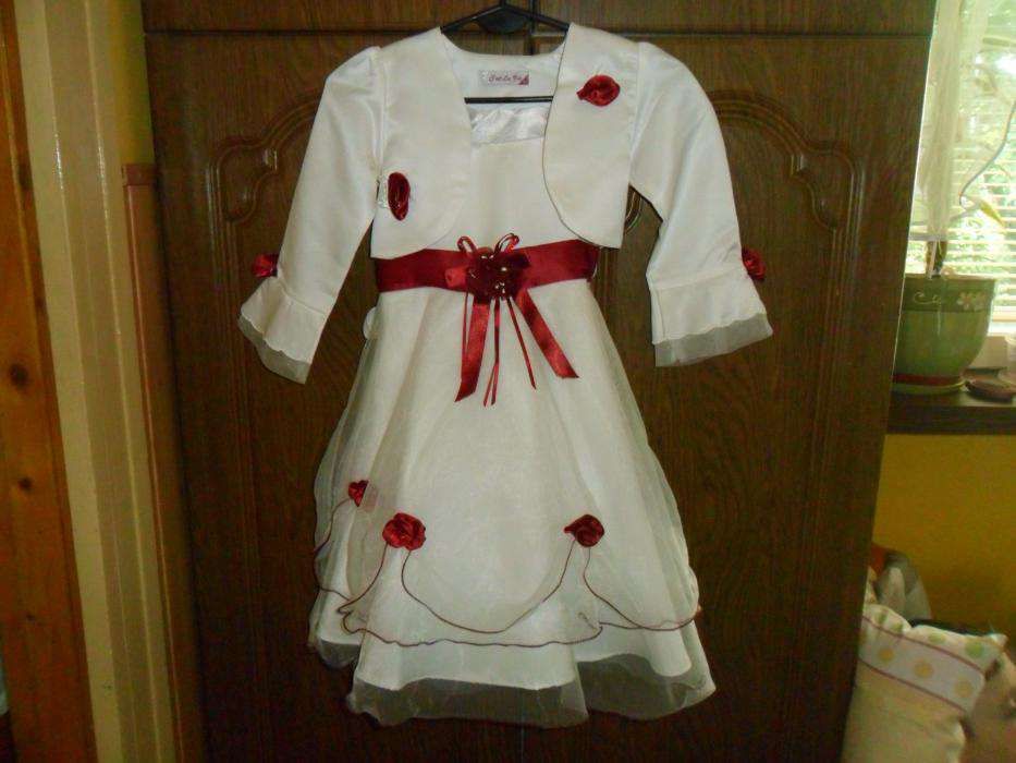 sukienka do chrztu 104 cm