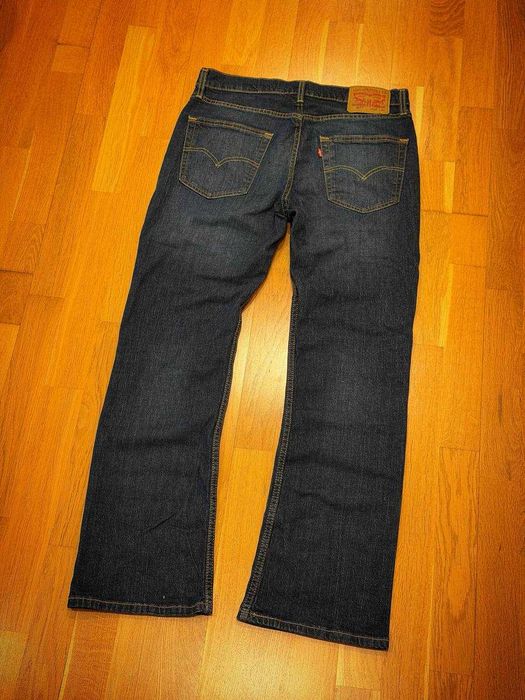 Levis low bootcut 527 dark blue